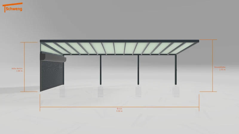 #DE Schweng Pultdachcarport S350 (ID 5mzb7z) #MTG