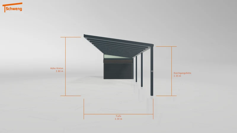 #DE Schweng Pultdachcarport S350 (ID 5mzb7z) #MTG