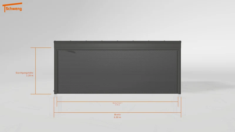 #DE Schweng Terrassenüberdachung S350 (ID x782dd)