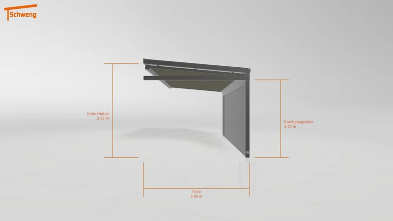 #DE Schweng Terrassenüberdachung S350 (ID x782dd)