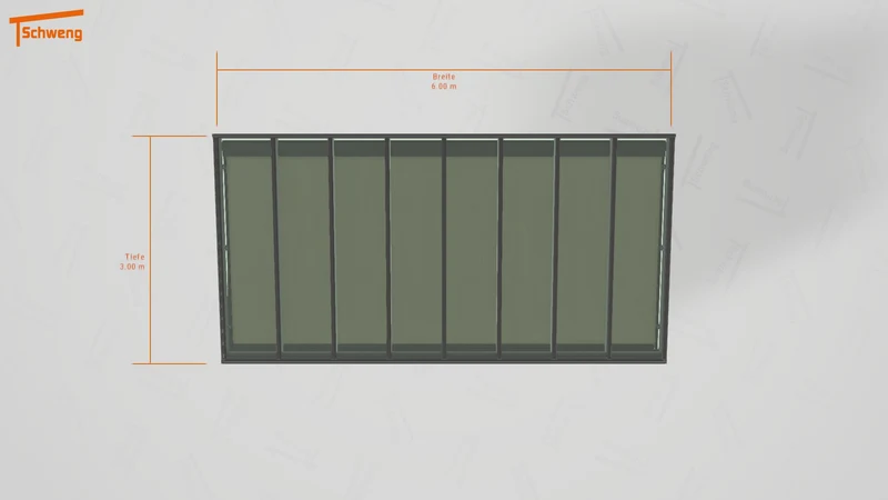 #DE Schweng Terrassenüberdachung S350 (ID x782dd)