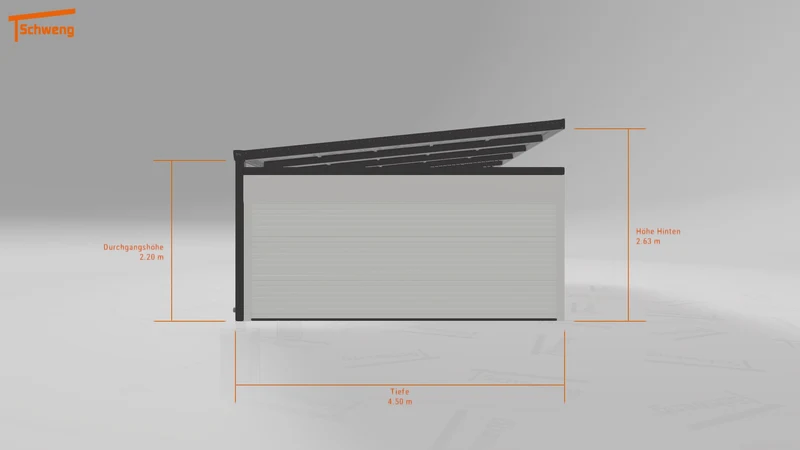 #DE Schweng Pultdachcarport S400 (ID mj29k3) #MTG