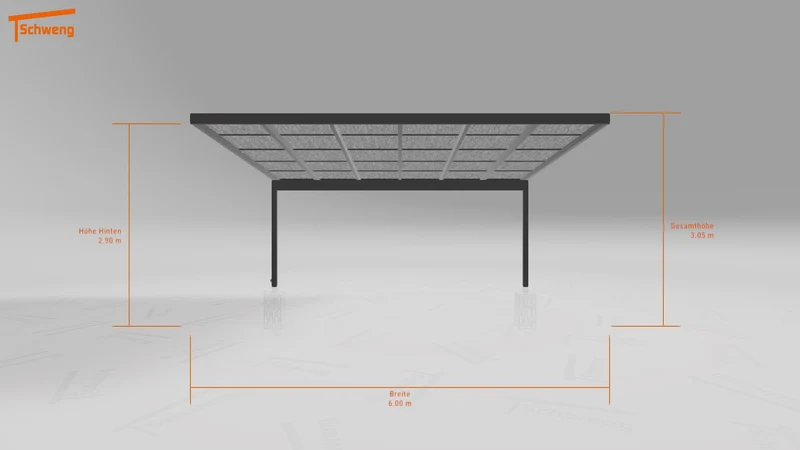 #DE Schweng Pultdachcarport S400 (ID x78pq4) #MTG