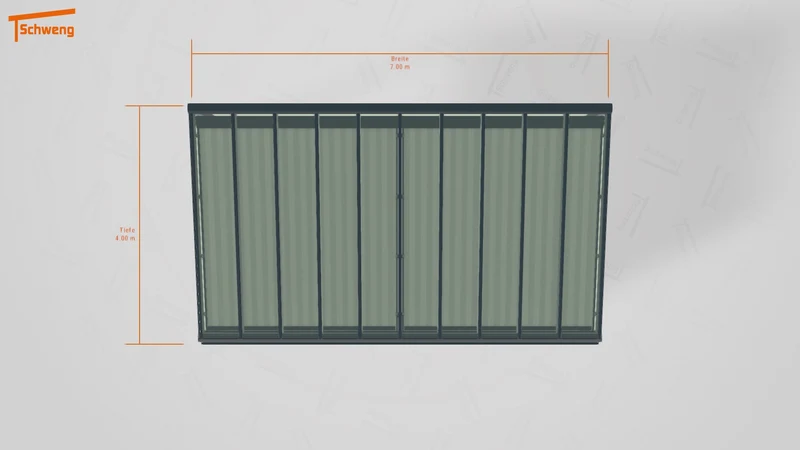 #DE Schweng Terrassenüberdachung S400 (ID pbp74b) #MTG
