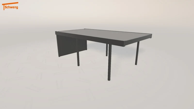 #DE Schweng Flachdachcarport C600+ (ID qdyrm4) #MTG