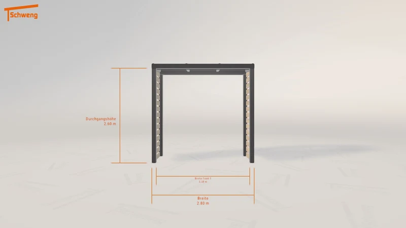#DE Schweng Terrassenüberdachung S350 (ID rj5qbm)
