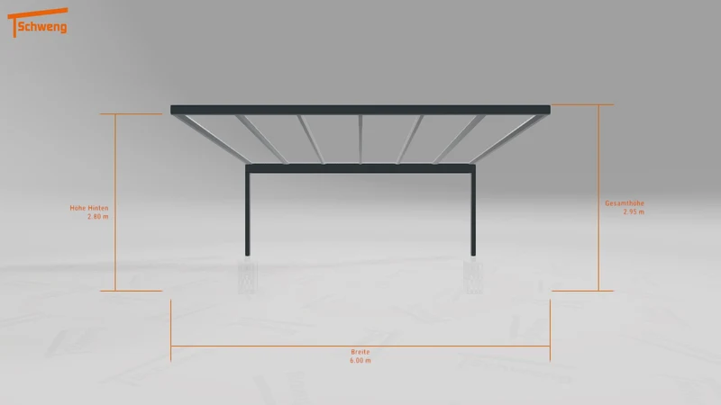 #DE Schweng Pultdachcarport S400 (ID zbw2d7) #MTG