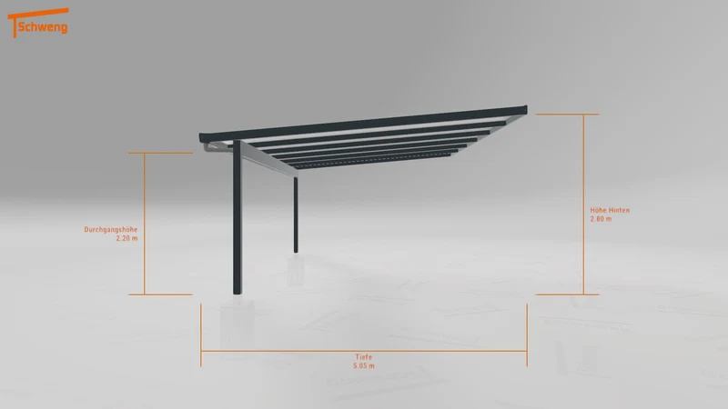 #DE Schweng Pultdachcarport S400 (ID zbw2d7) #MTG
