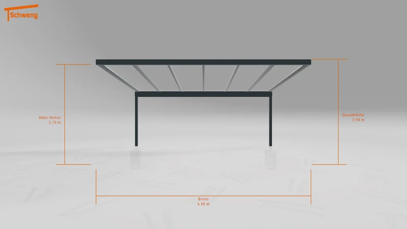 #DE Schweng Pultdachcarport S400 (ID x78pdg) #MTG