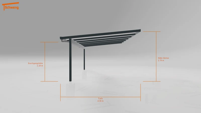 #DE Schweng Pultdachcarport S400 (ID x78pdg) #MTG