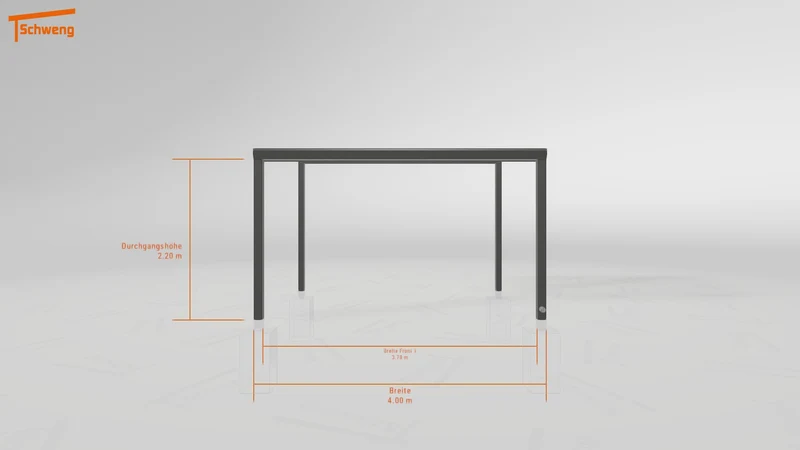 #DE Schweng Terrassenüberdachung S400 (ID 9wvz2p)