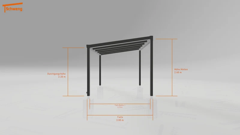 #DE Schweng Terrassenüberdachung S400 (ID 9wvz2p)