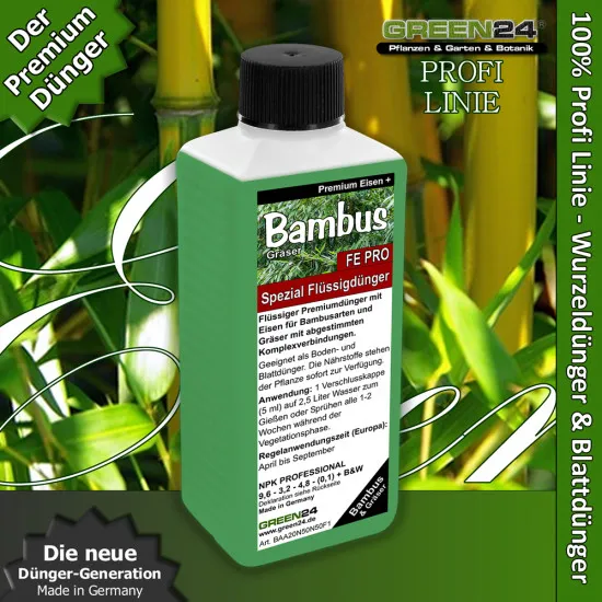Bambus-Dünger FE Pro mit Eisen