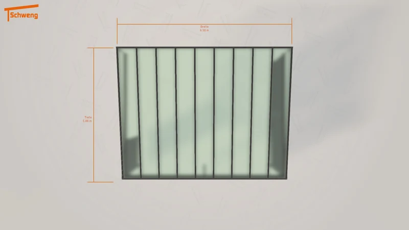#DE Schweng Pultdachcarport S400 (ID rj5q9m)