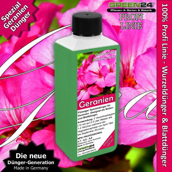 Geranien-Dünger