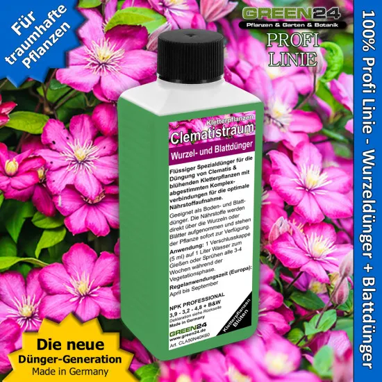 Clematis-Dünger