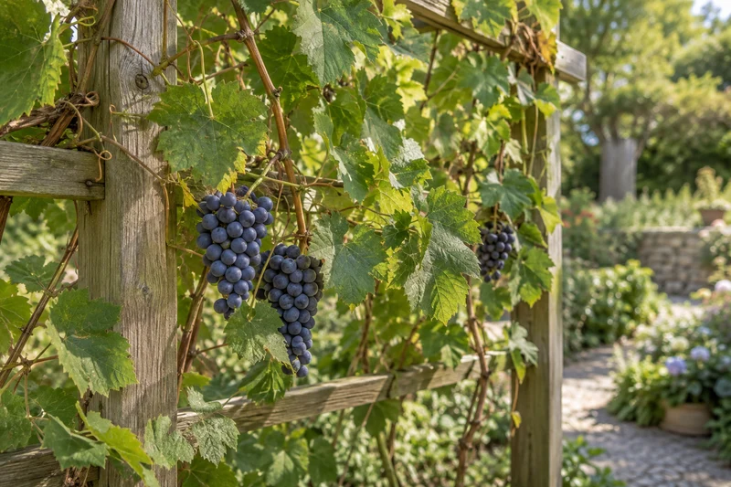 Weinreben-Erde