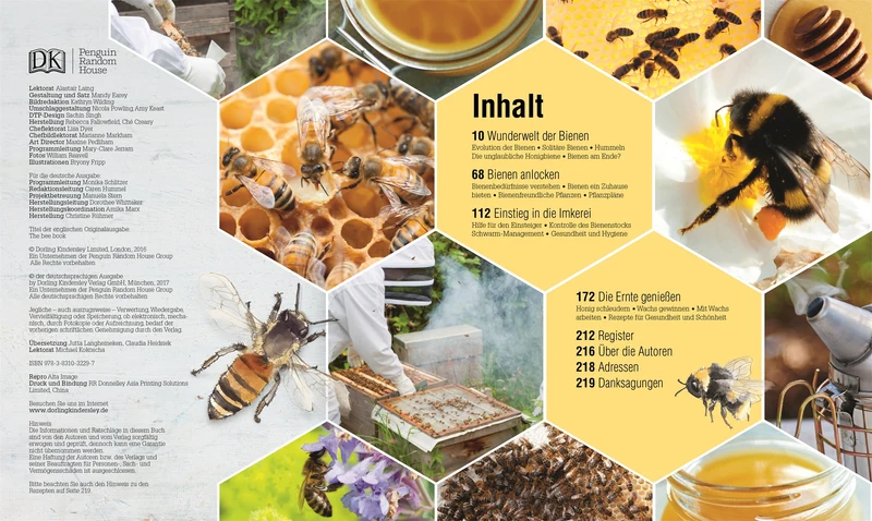 Das Bienen Buch | Bienen verstehen, schützen und halten