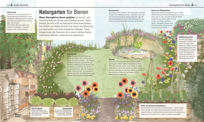 Das Bienen Buch | Bienen verstehen, schützen und halten