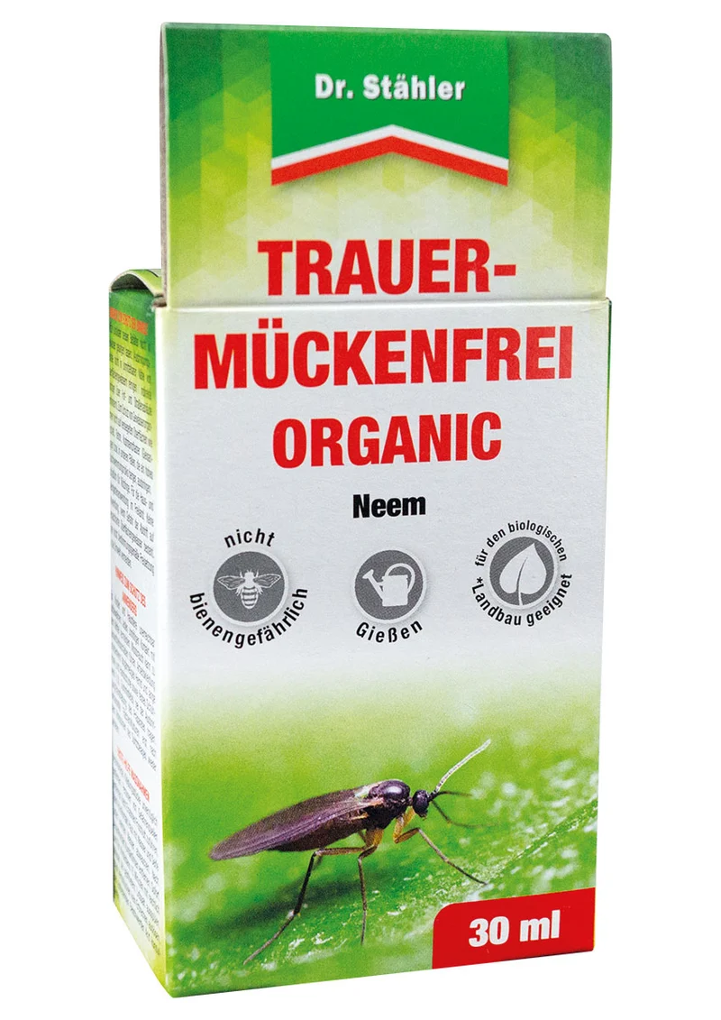 Trauermückenfrei Organic – 30 ml, Neem-Konzentrat gegen Trauermückenlarven