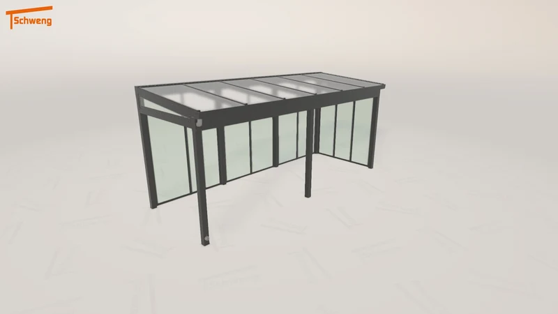 #DE Schweng Terrassenüberdachung S350 (ID 2q5ryj)