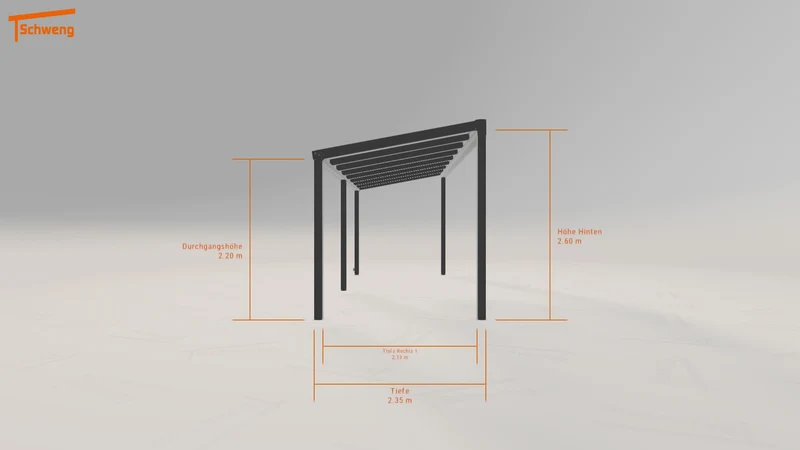 #DE Schweng Terrassenüberdachung S350 (ID 42xd7y)