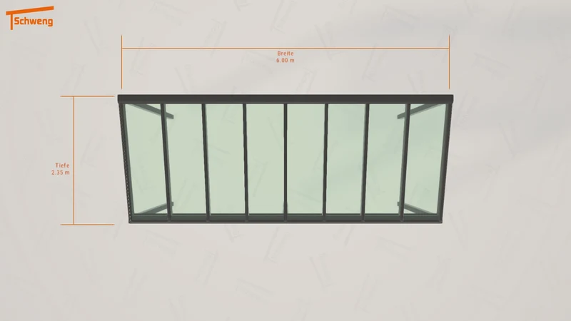 #DE Schweng Terrassenüberdachung S350 (ID 42xd7y)