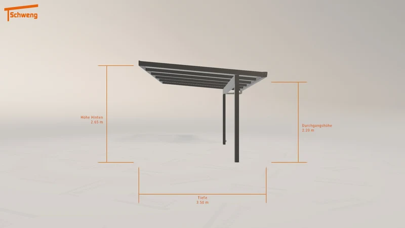 #DE Schweng Terrassenüberdachung S400 (ID zb5nwz)