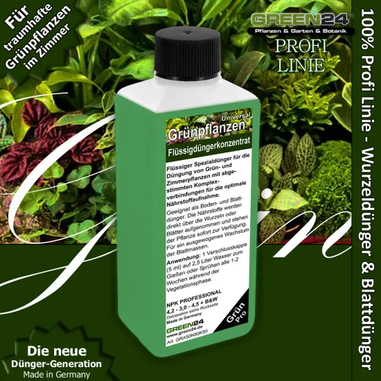 Grün- & Zimmerpflanzen-Dünger