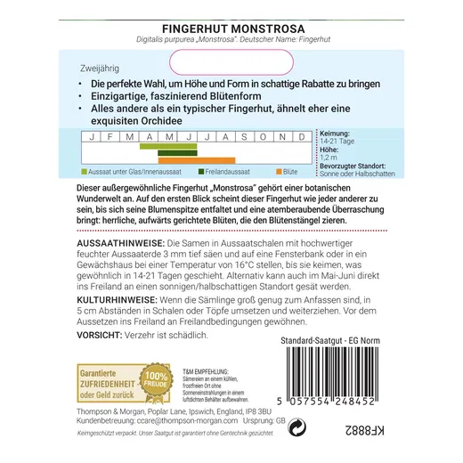 Thompson & Morgan | Fingerhut 'Monstrosa'