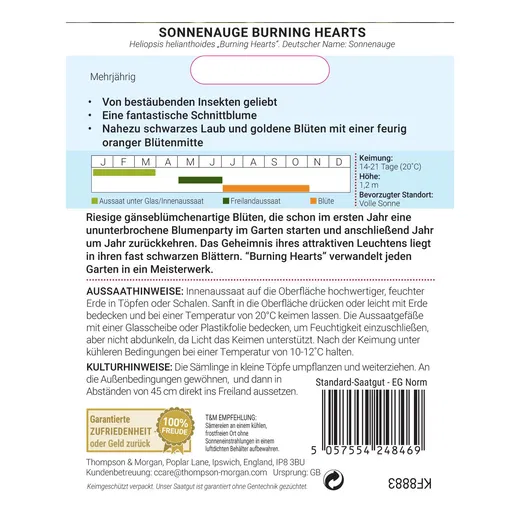 Thompson & Morgan | Sonnenauge 'Burning Hearts'