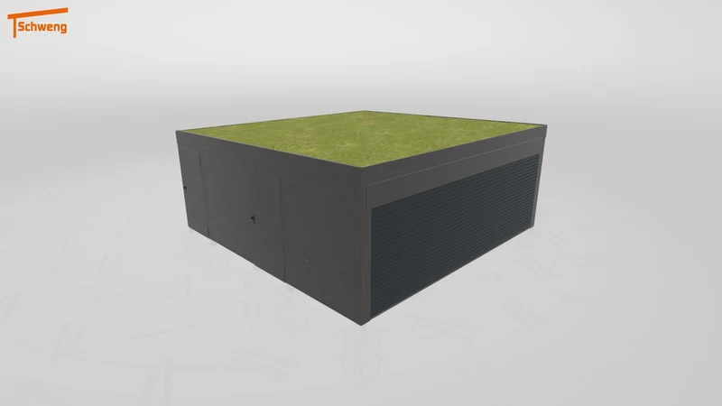 #AT Schweng Flachdachcarport C600+ (ID g752nr) #MTG
