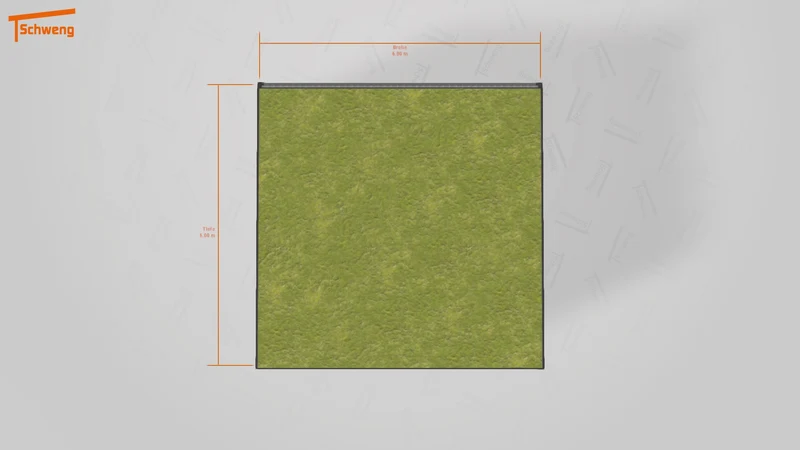 #AT Schweng Flachdachcarport C600+ (ID g752nr) #MTG