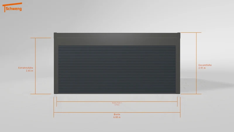 #DE Schweng Flachdachcarport C600+ (ID pbp72b)