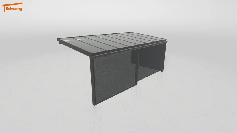 #DE Schweng Terrassenüberdachung S350 (ID 33jjby)