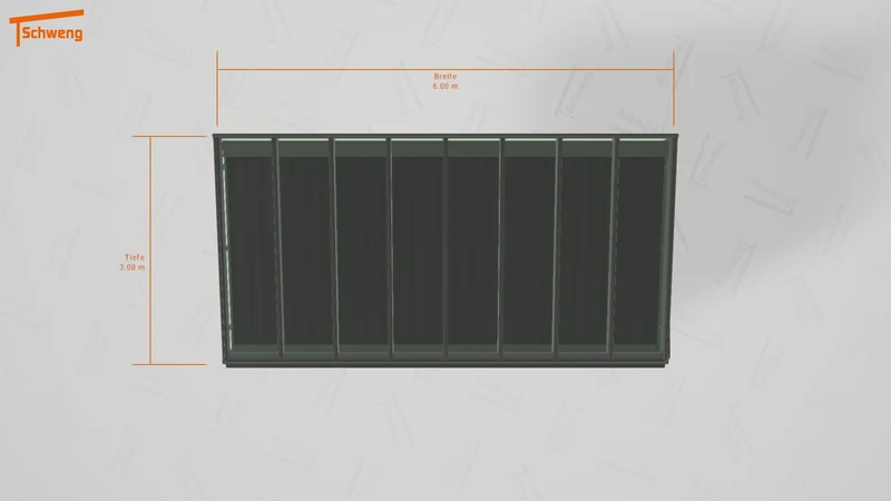 #DE Schweng Terrassenüberdachung S350 (ID 33jjby)