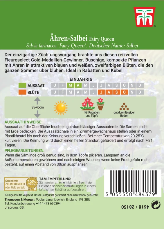 Thompson & Morgan | Ähren Salbei Fairy Queen