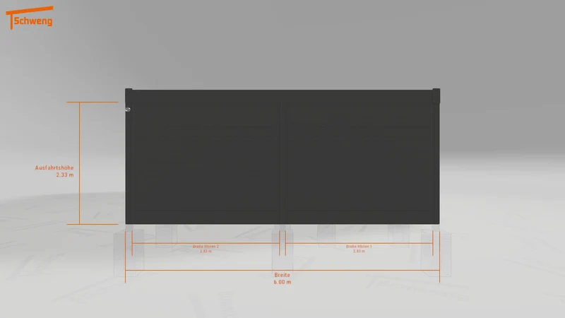 #DE Schweng Flachdachcarport C600+ (ID jj84jb) #MTG