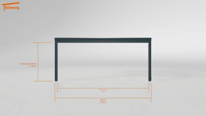 #DE Schweng Terrassenüberdachung S400 (ID bkpp43)