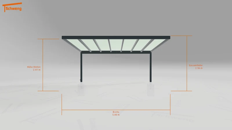 #DE Schweng Terrassenüberdachung S400 (ID bkpp43)