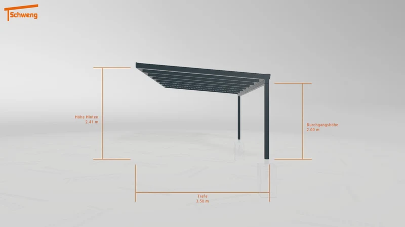 #DE Schweng Terrassenüberdachung S400 (ID bkpp43)
