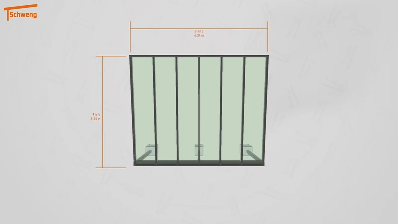 #DE Schweng Terrassenüberdachung S400 (ID zbww2z)