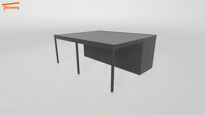 #DE Schweng Flachdachcarport C600 (ID jj84qb) #MTG