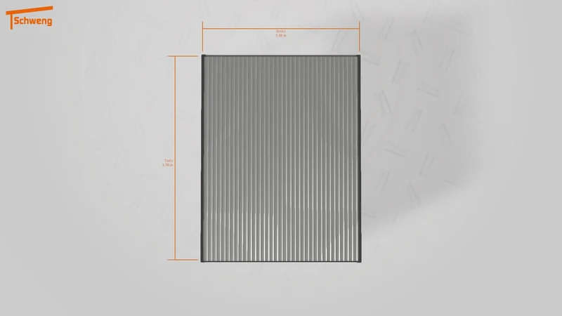 #DE Schweng Flachdachcarport C600 (ID jj84qb) #MTG