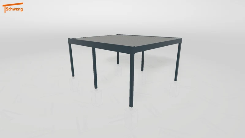 #DE Schweng Flachdachcarport C600 (ID w3xb5j)