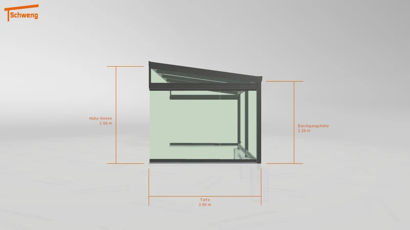 #DE Schweng Terrassenüberdachung S400 (ID 77bb8p)