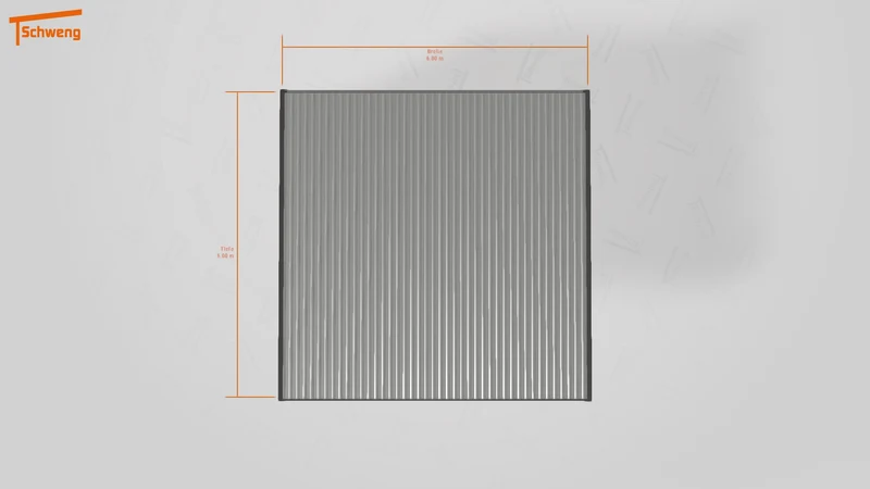 #DE Schweng Flachdachcarport C600 (ID x788p8)