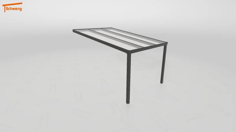 #DE Schweng Pultdachcarport S400 (ID v4773r) #MTG