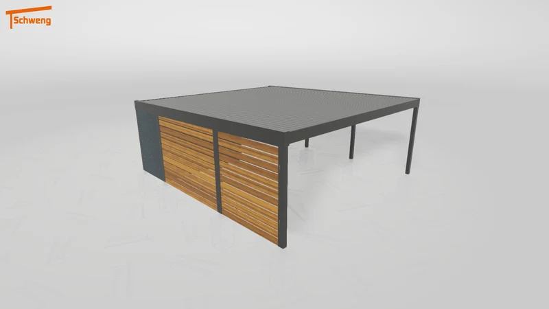 #DE Schweng Flachdachcarport C600 (ID rjnnnd) #MTG