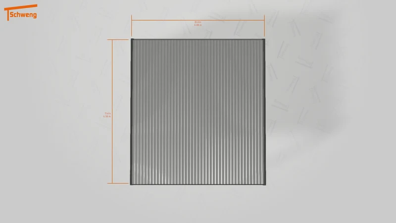 #DE Schweng Flachdachcarport C600 (ID rjnnnd) #MTG
